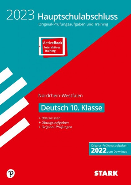 STARK Original-Prüfungen und Training - Hauptschulabschluss 2023 - Deutsch - NRW