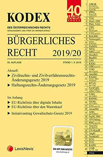 KODEX Bürgerliches Recht 2019/20