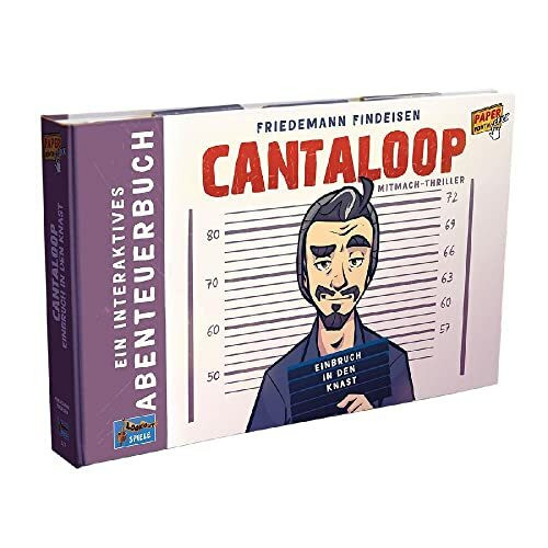 Lookout, Cantaloop – Buch 1: Einbruch in den Knast, Familienspiel, Rätselspiel, Ab 16+ Jahren, Deutsch