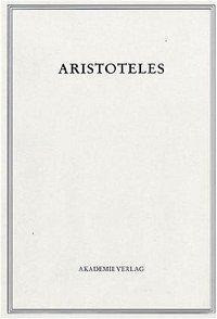 Aristoteles. Opuscula V