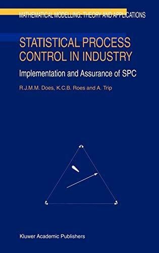 Statistical Process Control in Industry: Implementation and Assurance of SPC (Mathematical Modelling: Theory and Applications, 5, Band 5)