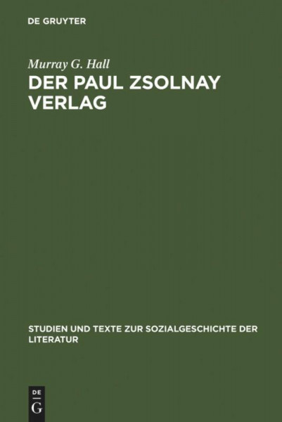 Der Paul Zsolnay Verlag