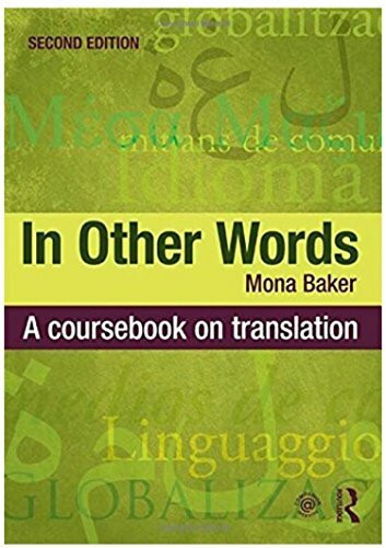 In Other Words: A Coursebook on Translation