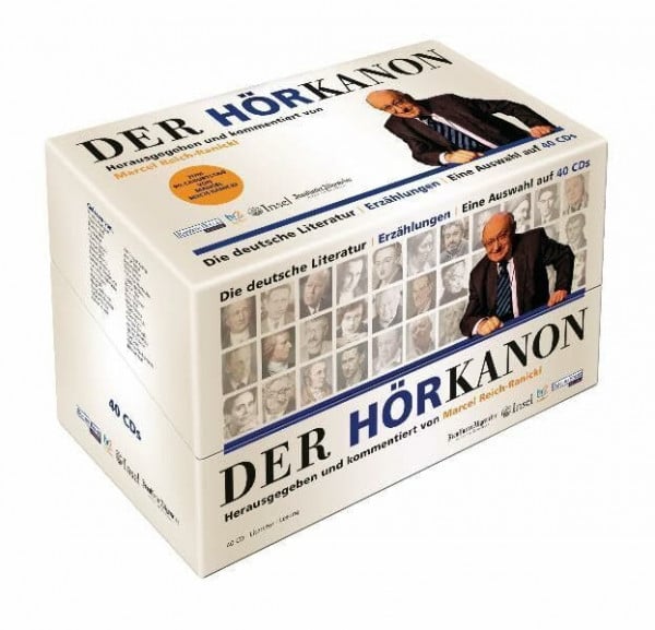 DER HÖRKANON - Herausgegeben und kommentiert von Marcel Reich-Ranicki: Die deutsche Literatur - Erzählungen - Eine Auswahl auf 40 CDs -