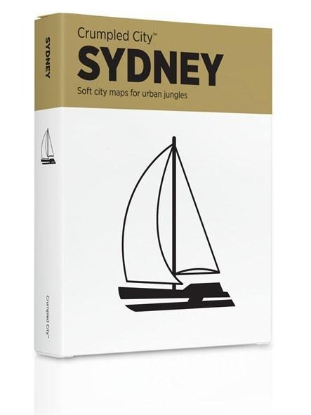 Sydney Crumpled City Map