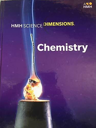 Hardcover 2020 (Hmh Science Dimensions Chemistry)