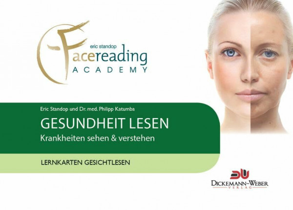 Lernkarten Gesichtlesen - Gesundheit lesen | Krankheiten sehen und verstehen: Lernkarten der Eric Standop|face reading academy