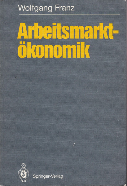 Arbeitsmarktökonomik