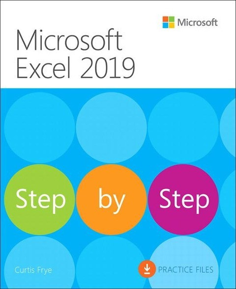 Microsoft Excel 2019 Step by Step