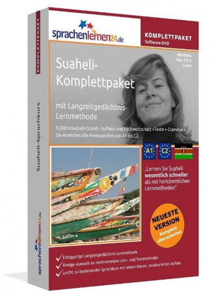 Sprachenlernen24.de Suaheli-Komplettpaket (Sprachkurs)