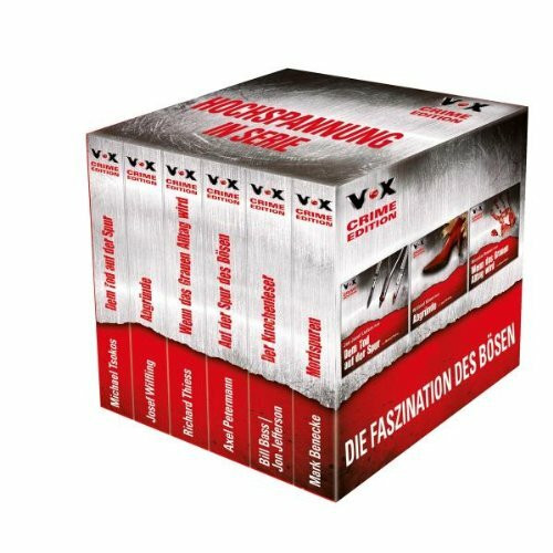 VOX CRIME EDITION-Box. 6 TRUE CRIME-Bestseller im hochwertigen Schuber: Dem Tod auf der Spur / Abgründe / Wenn das Grauen Alltag wird / Auf der Spur des Bösen / Der Knochenleser / Mordspuren, 24 CDs