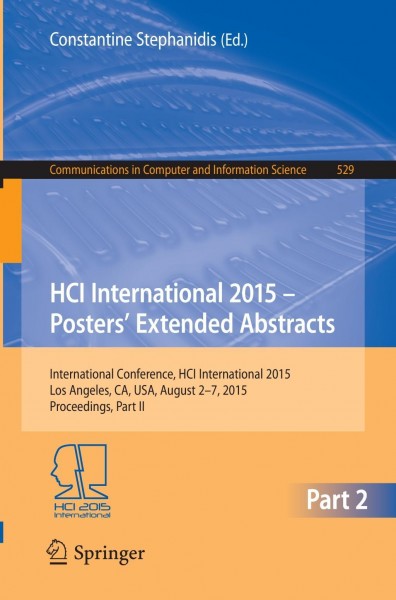 HCI International 2015 - Posters' Extended Abstracts
