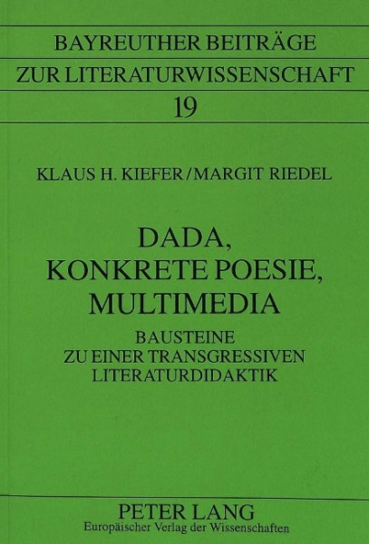 Dada, Konkrete Poesie, Multimedia