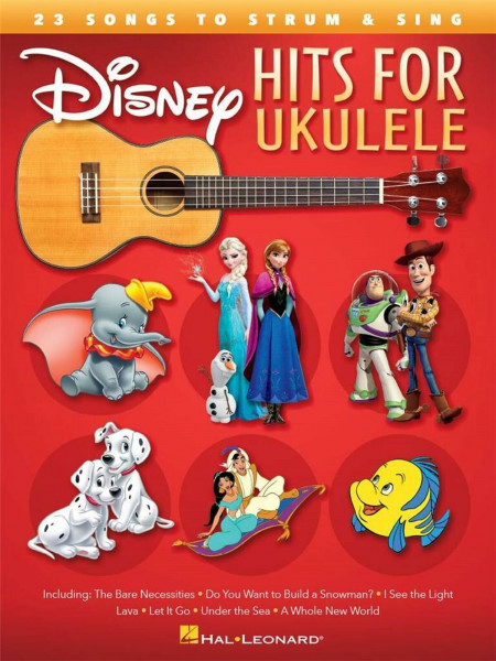 Disney Hits For Ukulele: Noten, Sammelband für Ukulele: 23 Songs to Strum & Sing