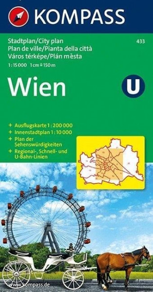 Wien Stadtplan 1 : 15 000