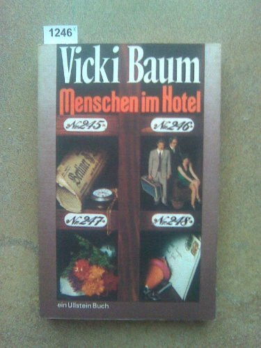 Menschen Im Hotel / Roman