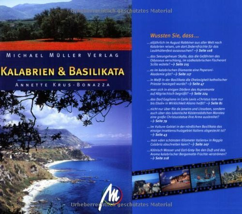 Kalabrien & Basilikata: Reisehandbuch mit vielen praktischen Tipps