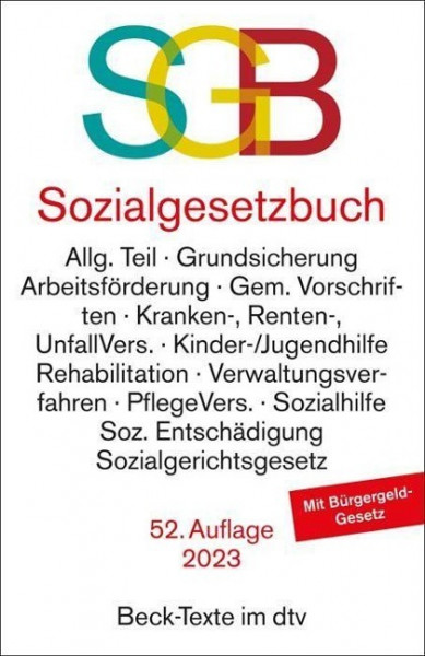 Sozialgesetzbuch mit Sozialgerichtsgesetz