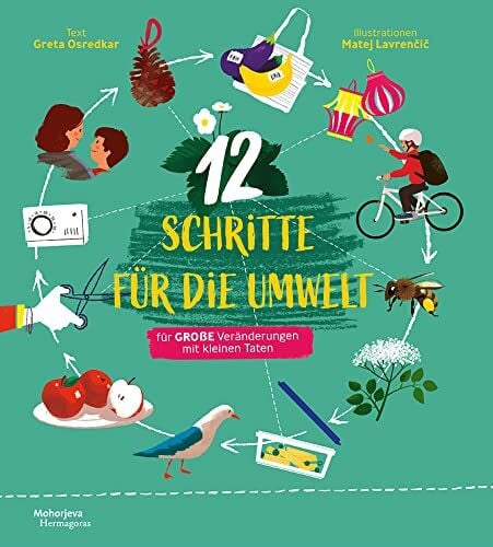 12 Schritte für die Umwelt: für große Veränderungen mit kleinen Taten