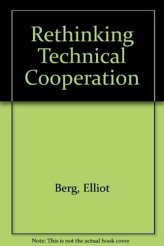 Rethinking Technical Cooperation