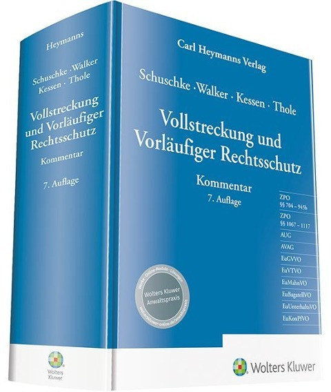 Vollstreckung und Vorläufiger Rechtsschutz