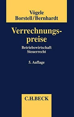 Verrechnungspreise: Betriebswirtschaft, Steuerrecht