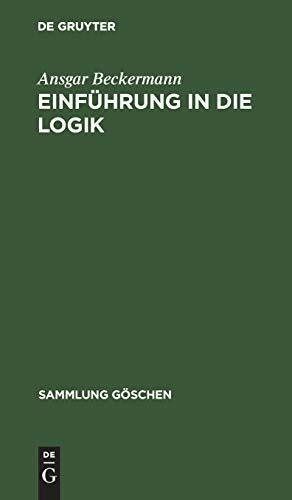 Einführung in die Logik (Sammlung Göschen, 2243, Band 2243)