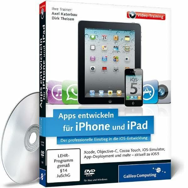 Apps entwickeln für iPhone und iPad. Das Video-Training