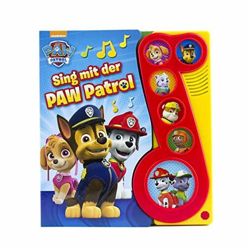 Sing mit der PAW Patrol - Liederbuch mit Sound - Nickelodeon - Pappbilderbuch mit 6 Melodien