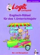 Logli Englisch-Rätsel für das 1.Unterrichtsjahr, Mal- und Übungsblock