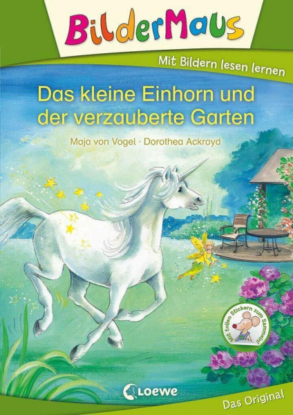 Bildermaus - Das kleine Einhorn und der verzauberte Garten: Mit Bildern lesen lernen - Ideal für die Vorschule und Leseanfänger ab 5 Jahre