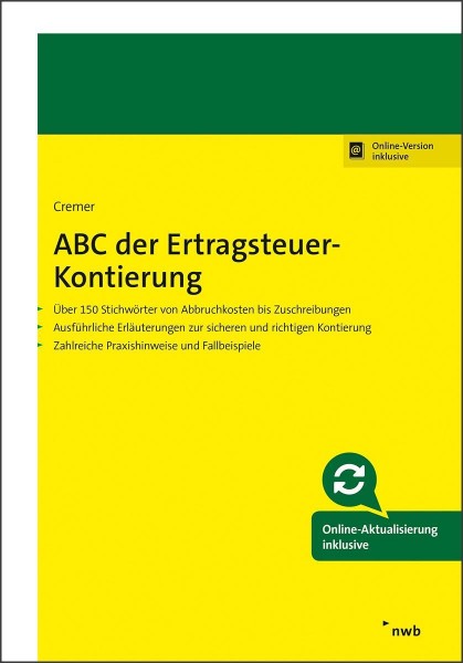 ABC der Ertragsteuer-Kontierung