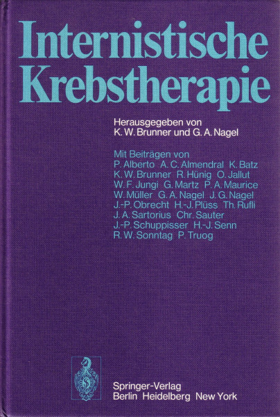 Internistische Krebstherapie (German Edition)