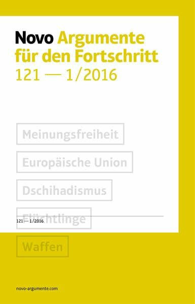 Novo - Argumente für den Fortschritt: #121 - 1/2016