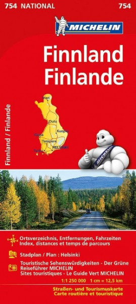 Michelin Finnland 1:1.250.000