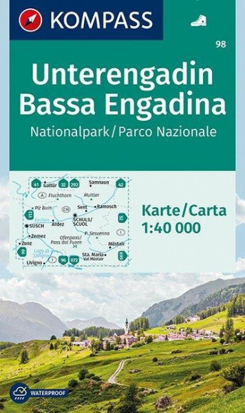Unterengadin - Nationalpark 1 : 40 000