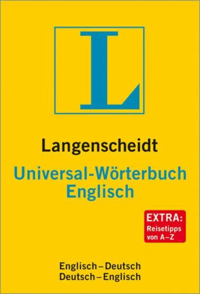 Langenscheidt Universal-Wörterbuch Englisch: Englisch-Deutsch/Deutsch-Englisch (Langenscheidt Universal-Wörterbücher)