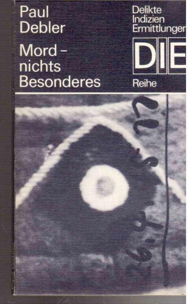 Mord – nichts besonderes,