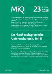 MIQ 23: Krankenhaushygienische Untersuchungen, Teil II