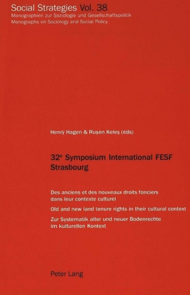 32e Symposium International FESF Strasbourg