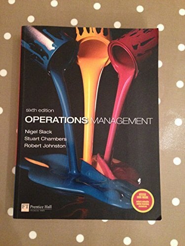 Operations Management Operations Management