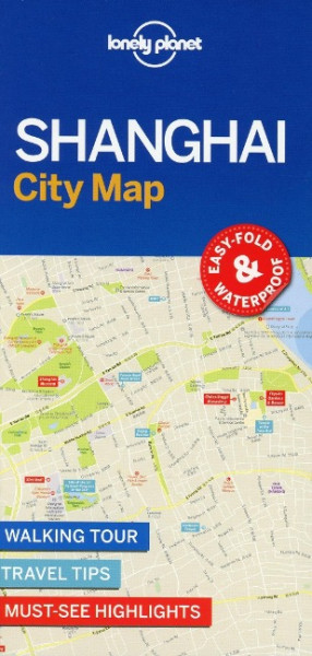 Lonely Planet Shanghai City Map 1