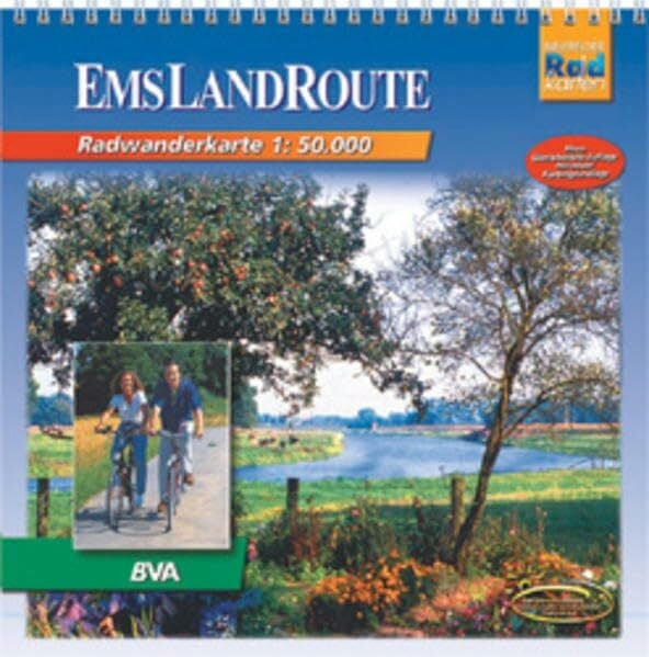 Emslandroute: Radwanderführer 1:50000