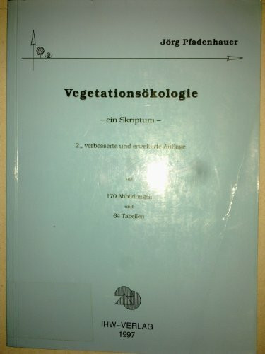 Vegetationsökologie: Ein Skriptum