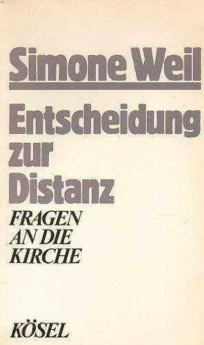 Entscheidung zur Distanz