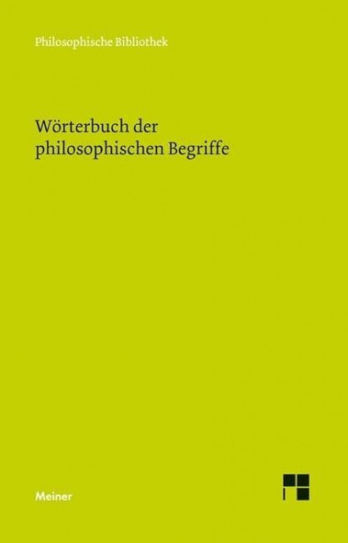 Wörterbuch der philosophischen Begriffe