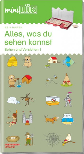 miniLÜK Alles, was du sehen kannst. Sehen und Verstehen 1