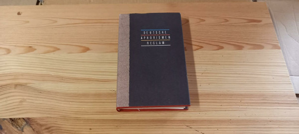 Deutsche Aphorismen (Reclams Universal-Bibliothek)