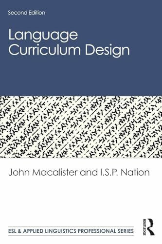 Language Curriculum Design (ESL & Applied Linguistics Professional)