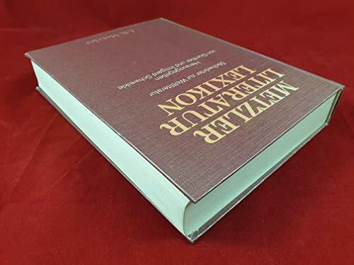 Metzler Literatur Lexikon: Stichwörter zur Weltliteratur